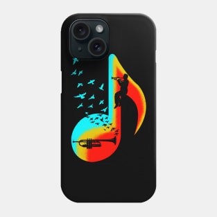 Music Trumpet Player Phone Case