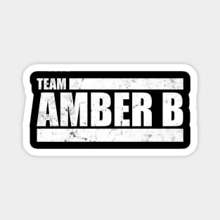 Team Amber B The Challenge MTV Big Brother Magnet