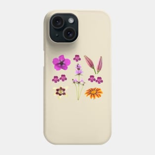 Assorted flowers Phone Case