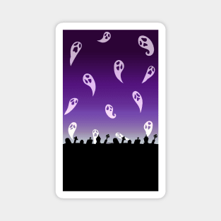 Haunted Cemetery Magnet