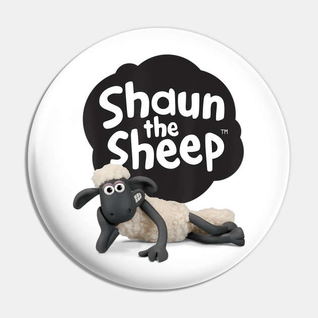 Vintage Shaun Cartoon TV Series The Sheep Pin by WelchCocoa