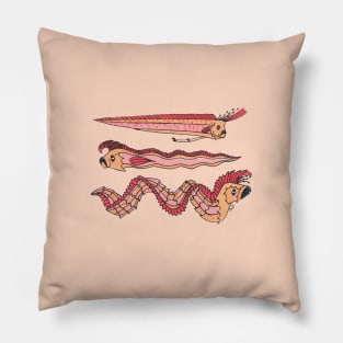 Oarfish Evolution Pillow