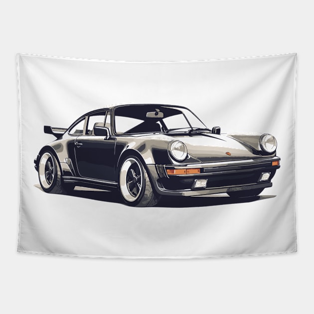 911 turbo Tapestry by Kid Relic