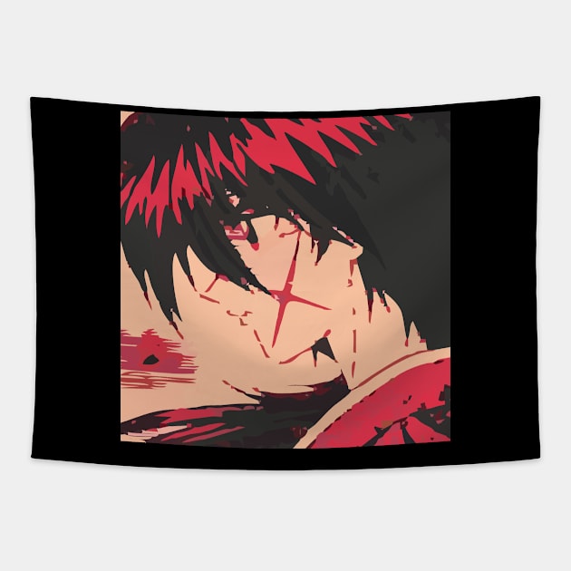 Samurai X Tapestry by BarnawiMT