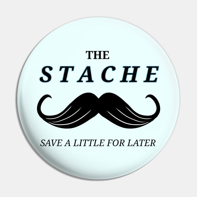 The 'Stache Pin by OceanicBrouhaha