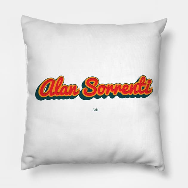 Alan Sorrenti Pillow by PowelCastStudio