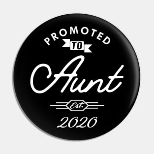 New Aunt - Promoted to aunt est. 2020 Pin