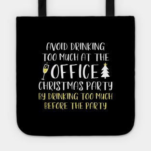 Office Christmas Party Tote