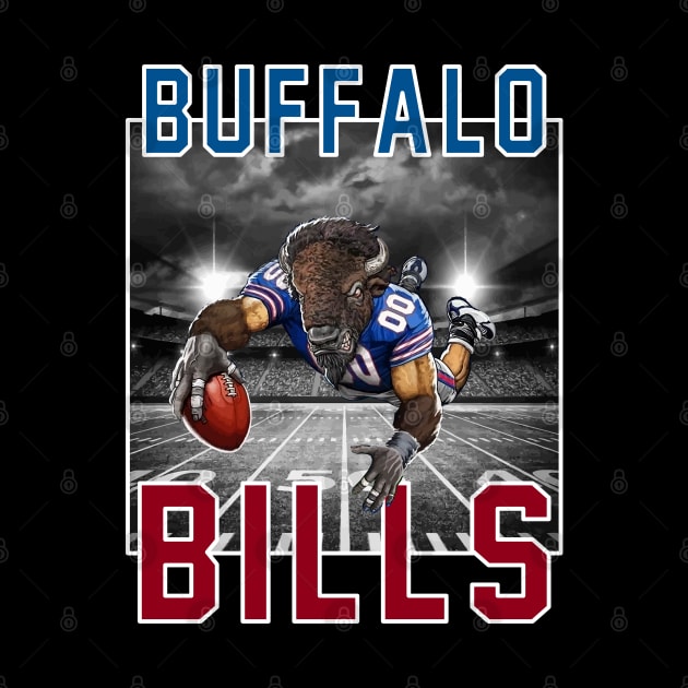 buffalo bills - touchdown by Mortensen