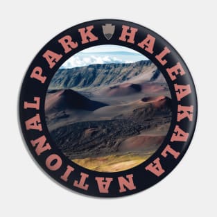 Haleakala National Park circle Pin