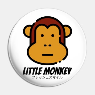 Little Monkey Ape Animal Pin