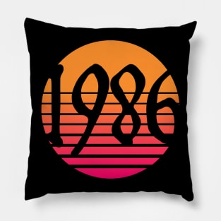 1986 years Pillow