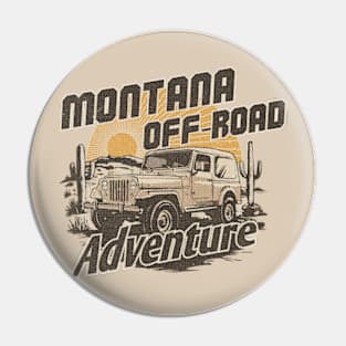 Montana Off-Road Adventure: Conquer the Rugged Terrain Pin