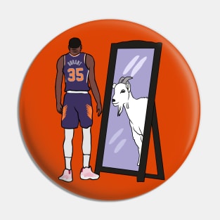 Kevin Durant Mirror GOAT (Phoenix) Pin