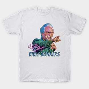 printful2 Righteous Gemstones Baby Billy's Bible Bonkers Adult Short Sleeve T-Shirt Ocean Blue / L