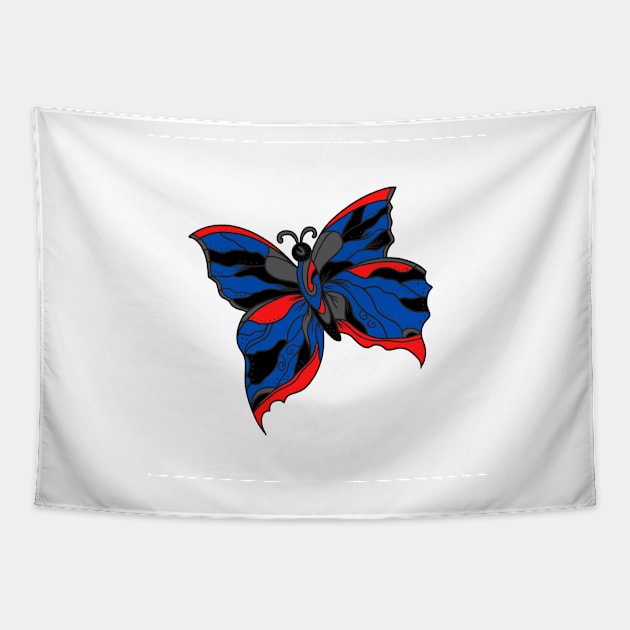 Butterfly Patten Tapestry by Avivacreations