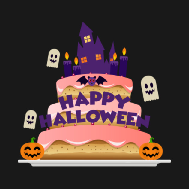 Happy Halloween Birthday Cake Happy Halloween Party Kids T