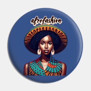Afro Fashion Pin