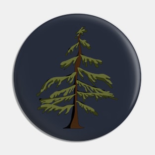 western hemlock tree Pin