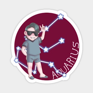 Aquarius Baby Magnet