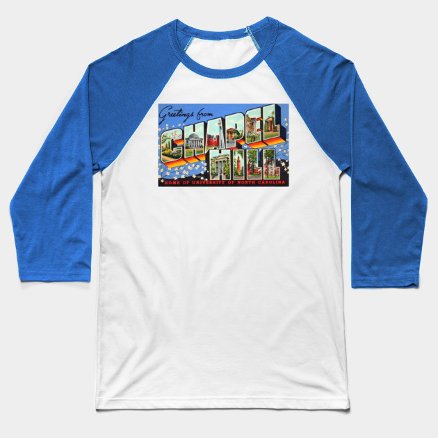 Greetings From Chapel Hill North Carolina Vintage Large Letter