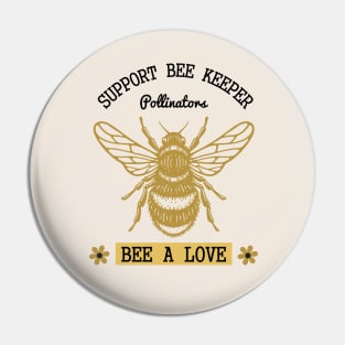 Save The Bees Pin