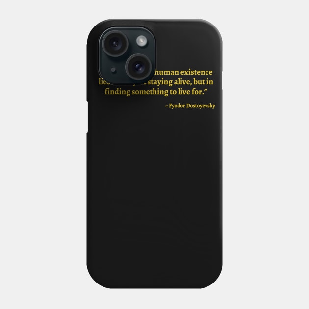 The mystery of human existence Phone Case by cdclocks