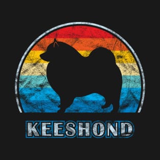 Keeshond Vintage Design Dog T-Shirt