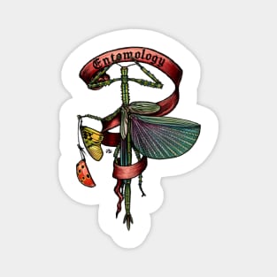 Entomology Nerd Banner Magnet