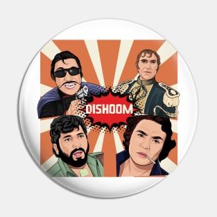 Iconic Bollywood villains Pin