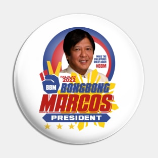 BBM BONGBONG MARCOS FOR PRESIDENT Pin