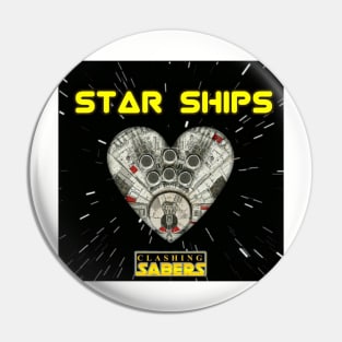 Star Ships Pin