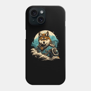 Shiba Inu Ninja Samurai. Shiba Inu Japanese Warrior Phone Case