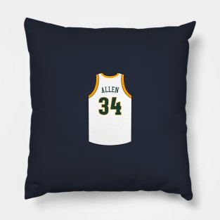 Ray Allen Seattle Supersonics Jersey Qiangy Pillow