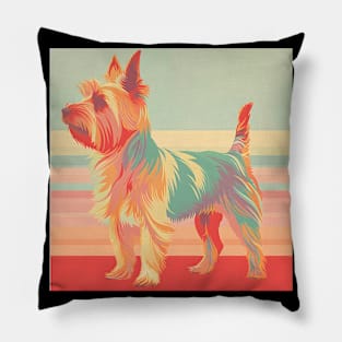 Australian Terrier in 80's Pillow