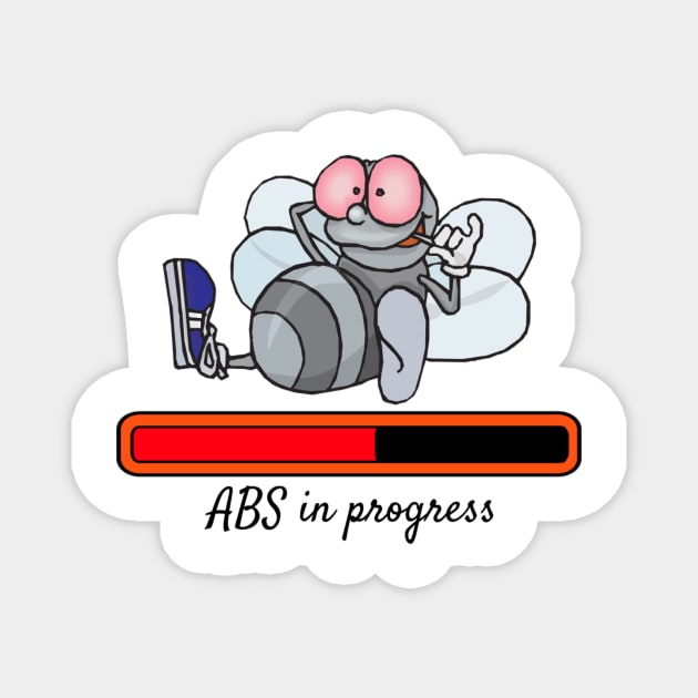 Abs in progress Magnet by Pipa's design