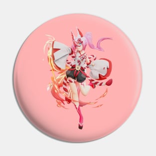 Chasing The Fire Honkai Impact Pin