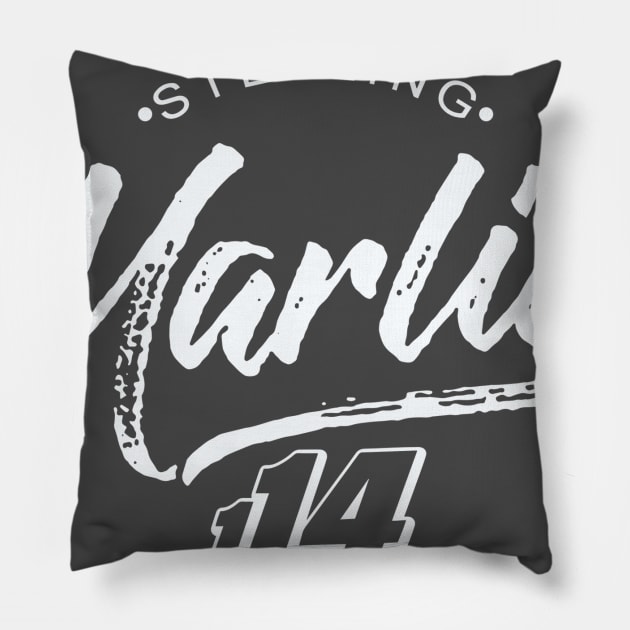 Sterling Marlin Racing Pillow by wickeddecent