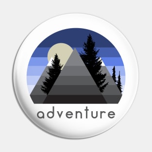 Adventure Logo Apparel and Accessories Pin