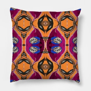 Turkish Culture Vibrant Colour Pattern Pillow