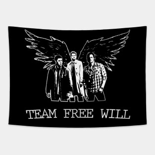 Team Free Will Supernatural Tapestry