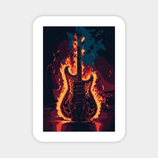 Guitar Rocks Magnet