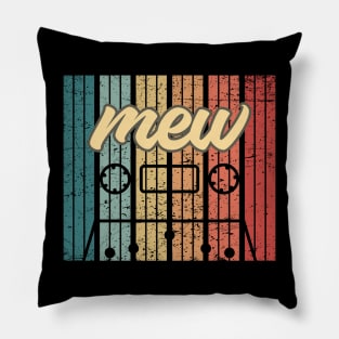 mew cassette retro vintage Pillow