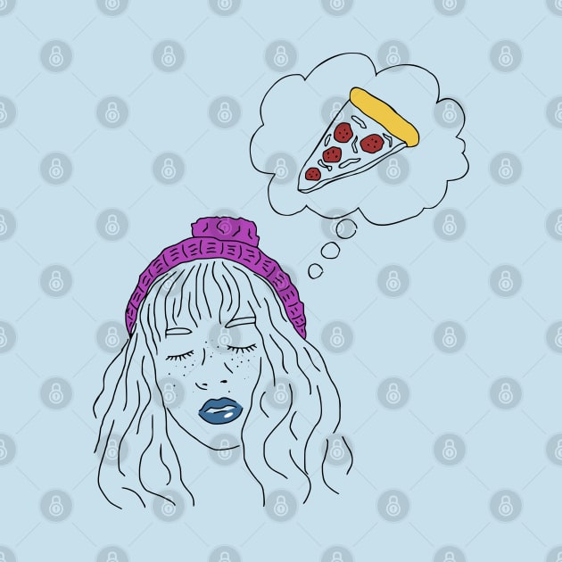 dreaming of pizza by FandomizedRose