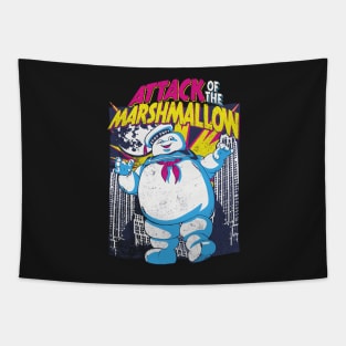 Attack of the Marshmallow - Ghostbusters Tapestry