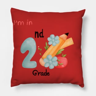 2nd Grade Student Pillow