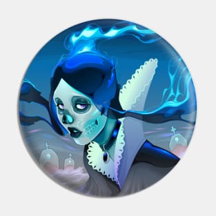 Ghost Girl Pin