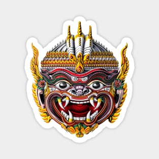 Cambodian Khmer Hanuman Dancer Magnet