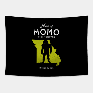 Home of Momo The Monster - Missouri, USA Tapestry