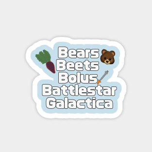 Bears, Beets, Bolus Magnet